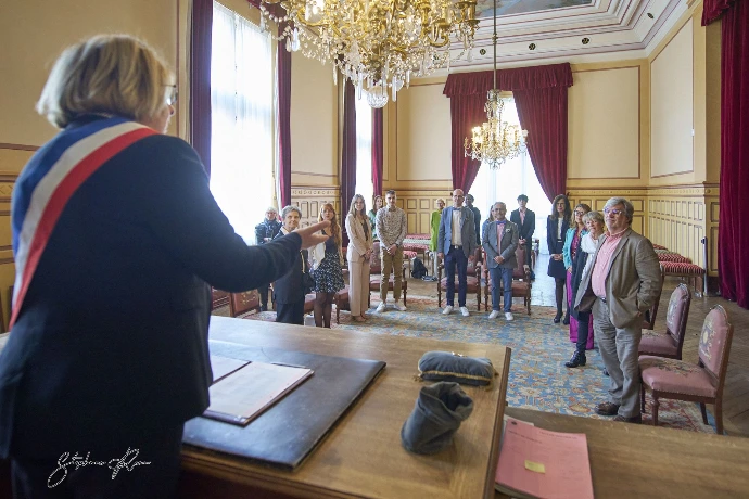 Mariage à la mairie
