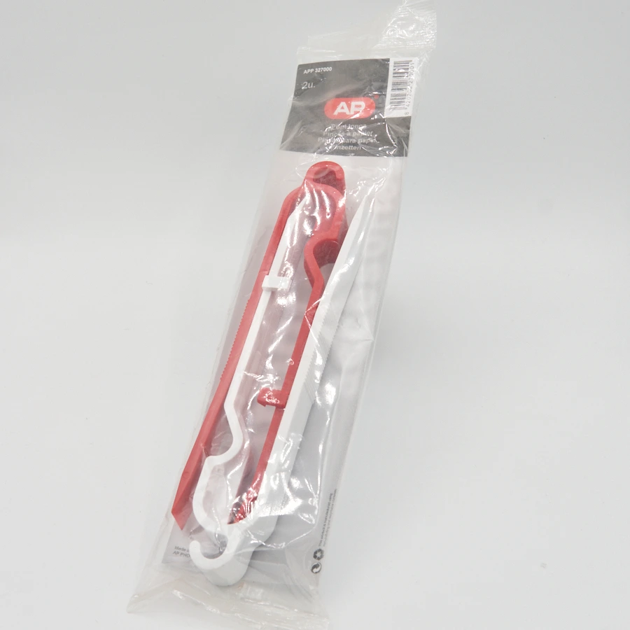 AP PINCES PAPIER PLASTIQUES X2