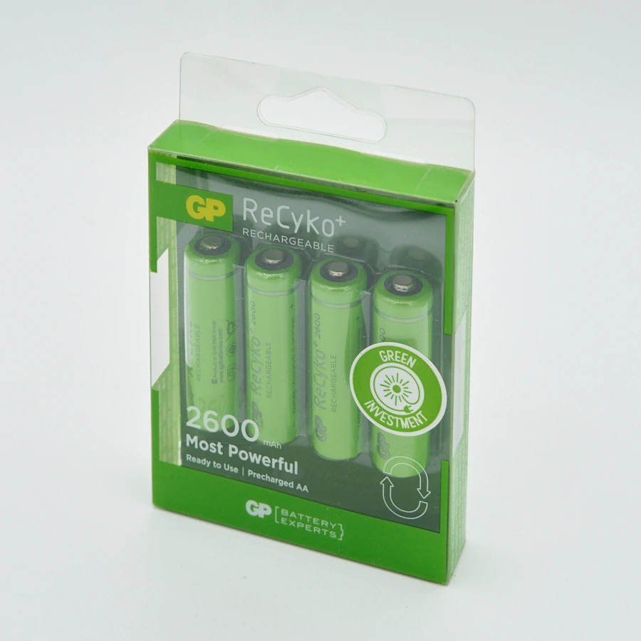 GP LR6/AA PILE RECHARG. RECYKO X4 2600 MAH