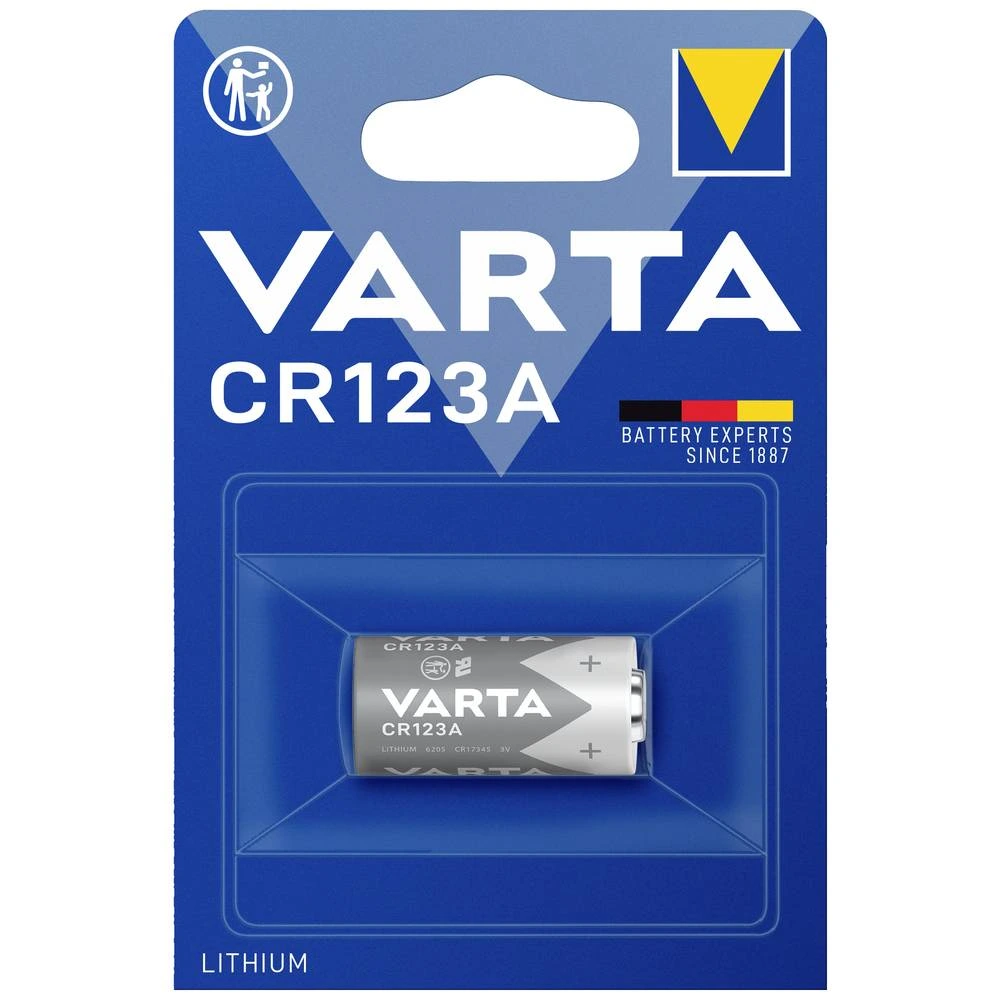 VARTA CR123 PILE PRO. LITHIUM
