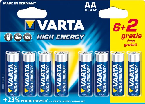 Varta Longlife AA 6+2
